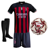Completo De Ketelaere 90 Milan ufficiale replica 2022/2023 autorizzato con pallone